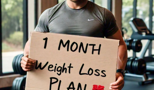 1 Month Weight Loss Plan